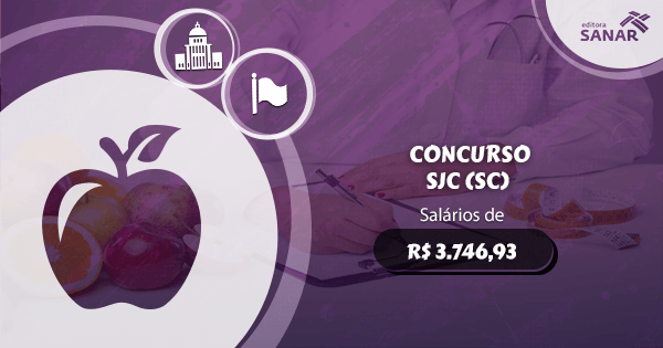 Concurso Secretaria da Justiça e Cidadania (SC): edital aberto para Nutrição