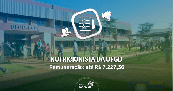 UFGD abre concurso em 2016 com vagas para Nutricionistas