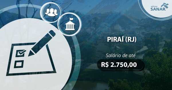 Concurso da prefeitura de Piraí (RJ) 2017: edital publicado com vagas para Enfermagem e Odontologia