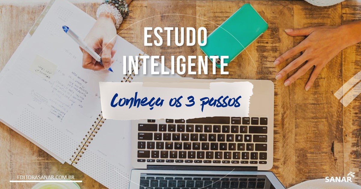 Desenvolva um estudo inteligente (não estudos pesados) em 3 passos