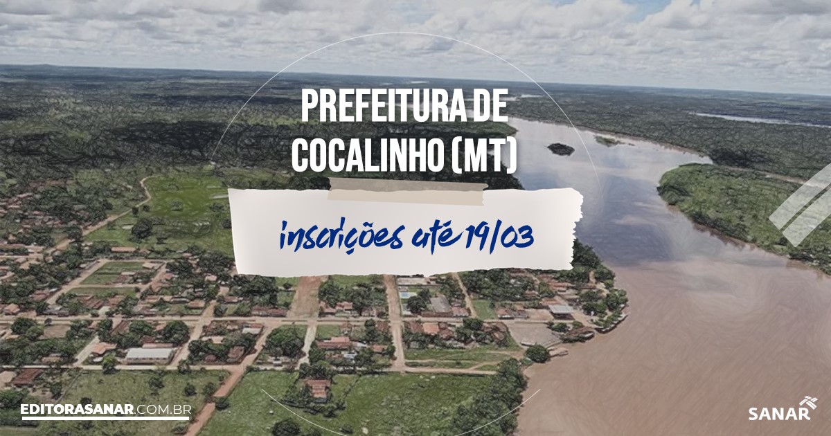 Cocalinho Mato Grosso fonte: s3.sanar.online
