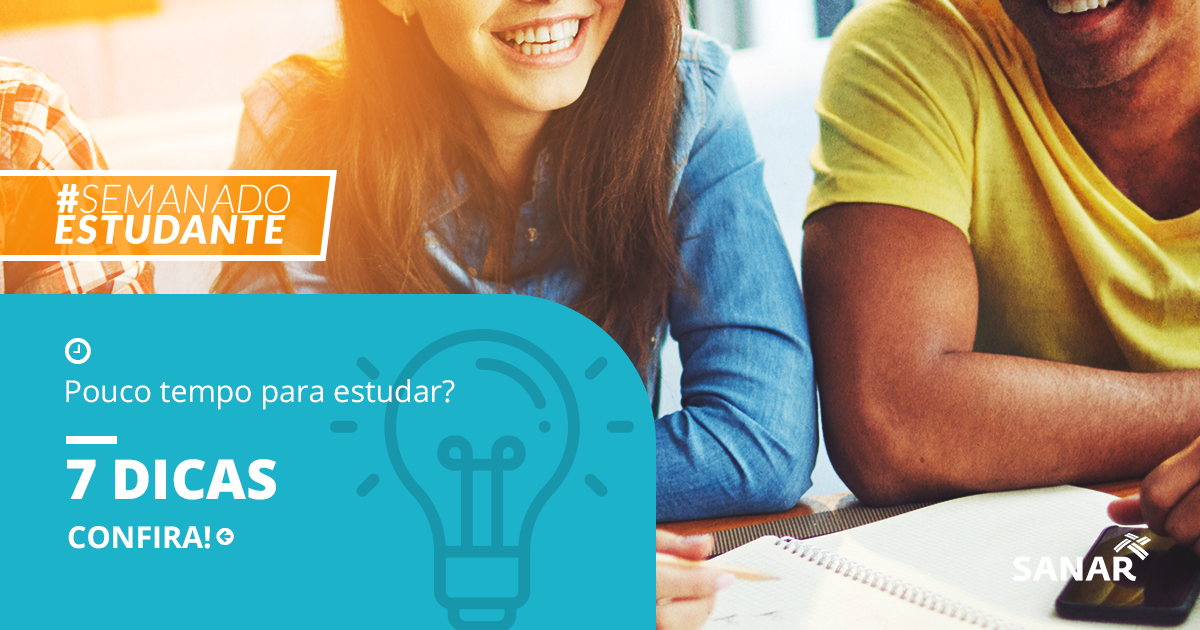 7 dias para estudar para Concurso Público com pouco tempo - Sanar